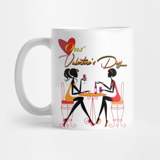 Our Valentine’s Day Silhouettes Women Mug